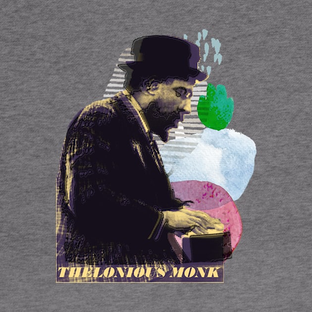 Thelonious Monk by HAPPY TRIP PRESS